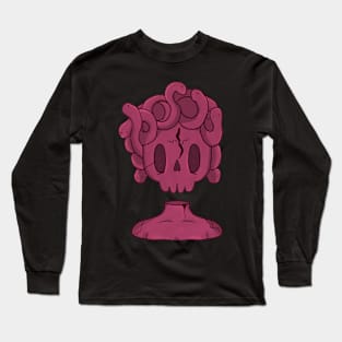 Medusa Skull Long Sleeve T-Shirt